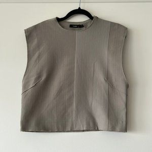 JEANSWEST Metallic Mustard Gold Turtleneck Sweater NWT